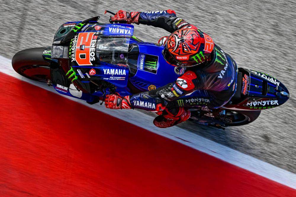 Fabio Quartararo pada tes resmi di Misano (motogp.com)