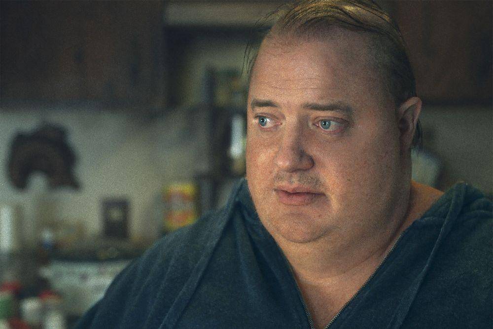 Brendan Fraser dalam film The Whale (dok. Protozoa Pictures/The Whale)