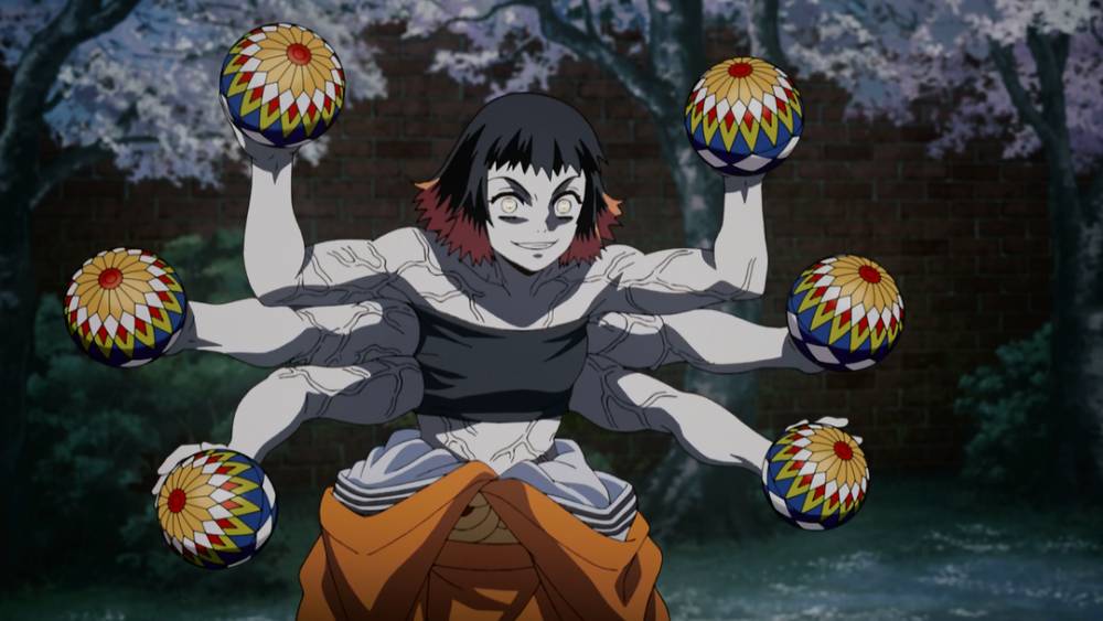 Susamaru (dok. ufotable/Demon Slayer: Kimetsu no Yaiba)