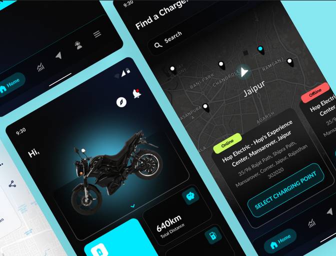OXO Electric bisa tersambung ke smartphone (oxo.hopelectric.in)
