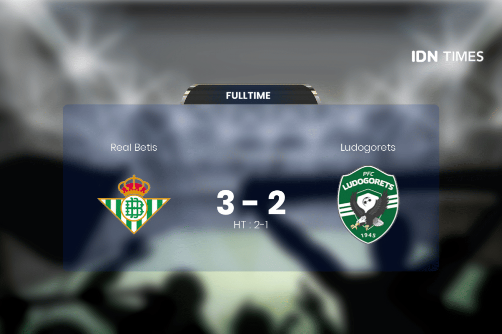 Real Betis Curi Poin Penuh Atas Ludogorets
