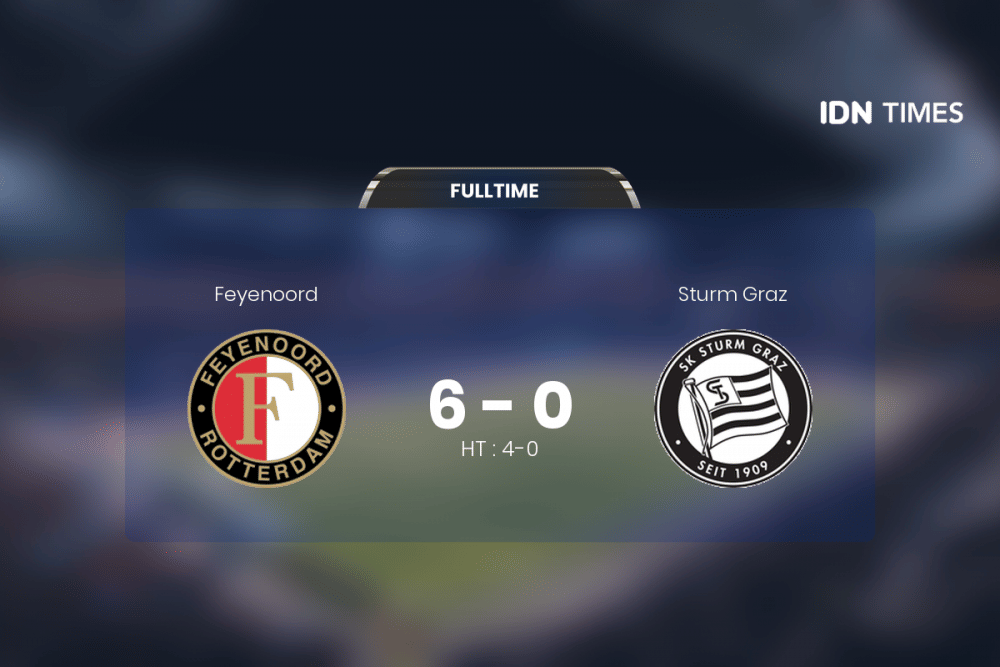 Feyenoord Curi Poin Penuh Atas Sturm Graz