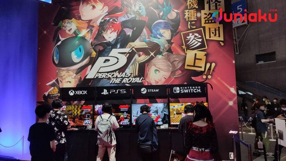 Persona 5 The Royal di TGS. (Duniaku.com/Dimas Ramadhan)