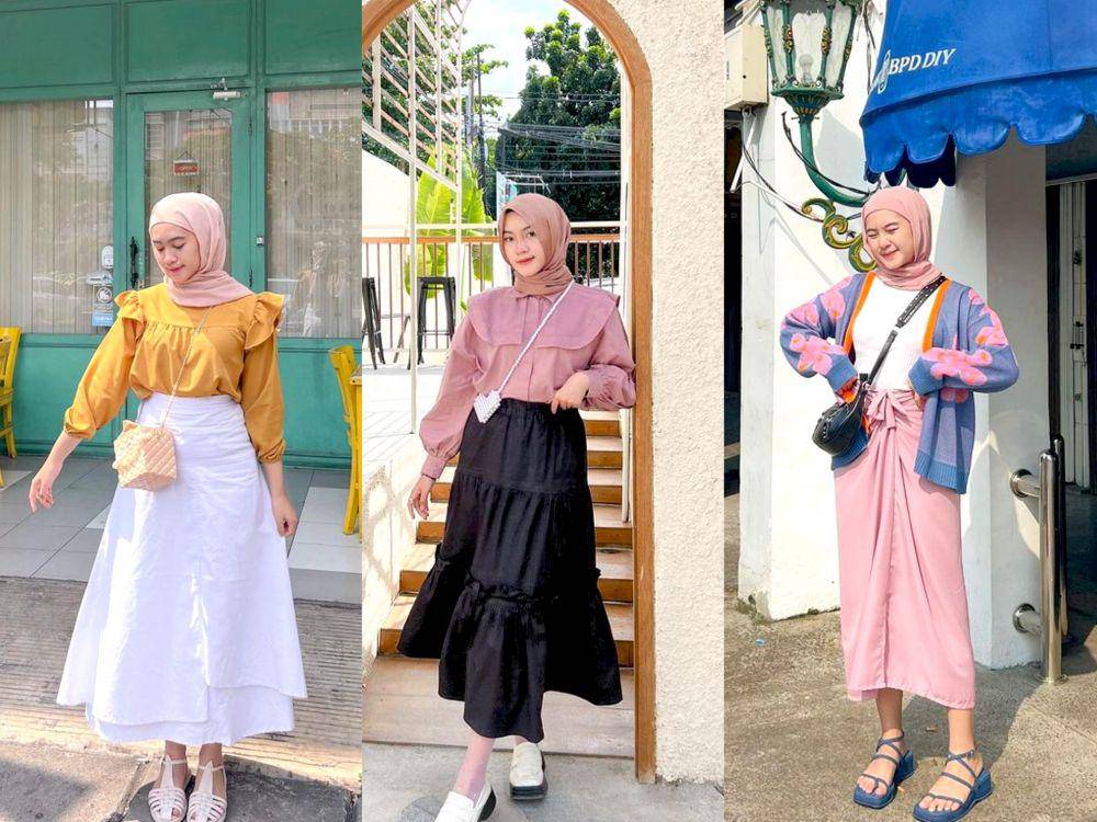 potret Bellatrix Firstqila memakai rok (instagram.com/itsbellefirst)