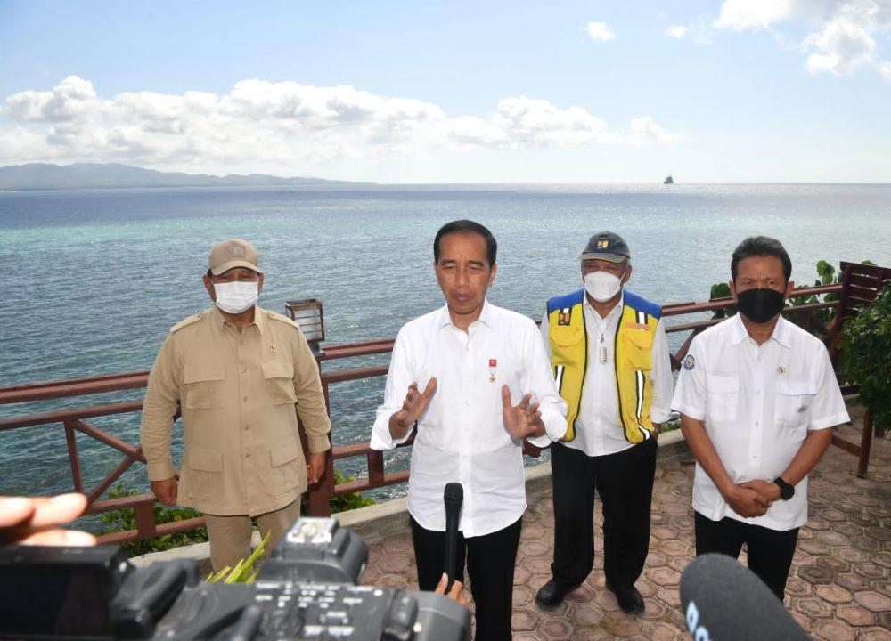Kunker ke Maluku, Jokowi Bicara Pentingnya Pertahanan Keamanan NKRI