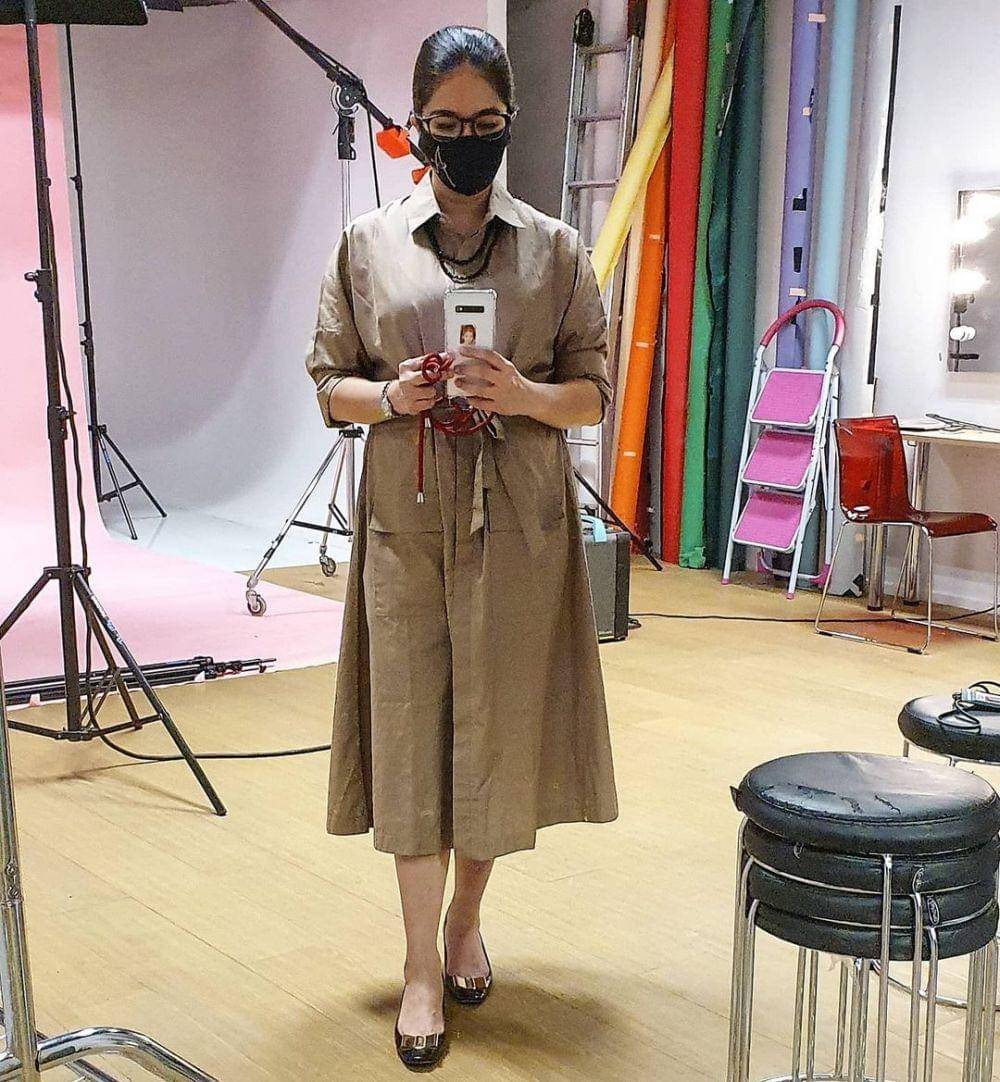 OOTD dress ala Novita Angie (instagram.com/novitaangie)