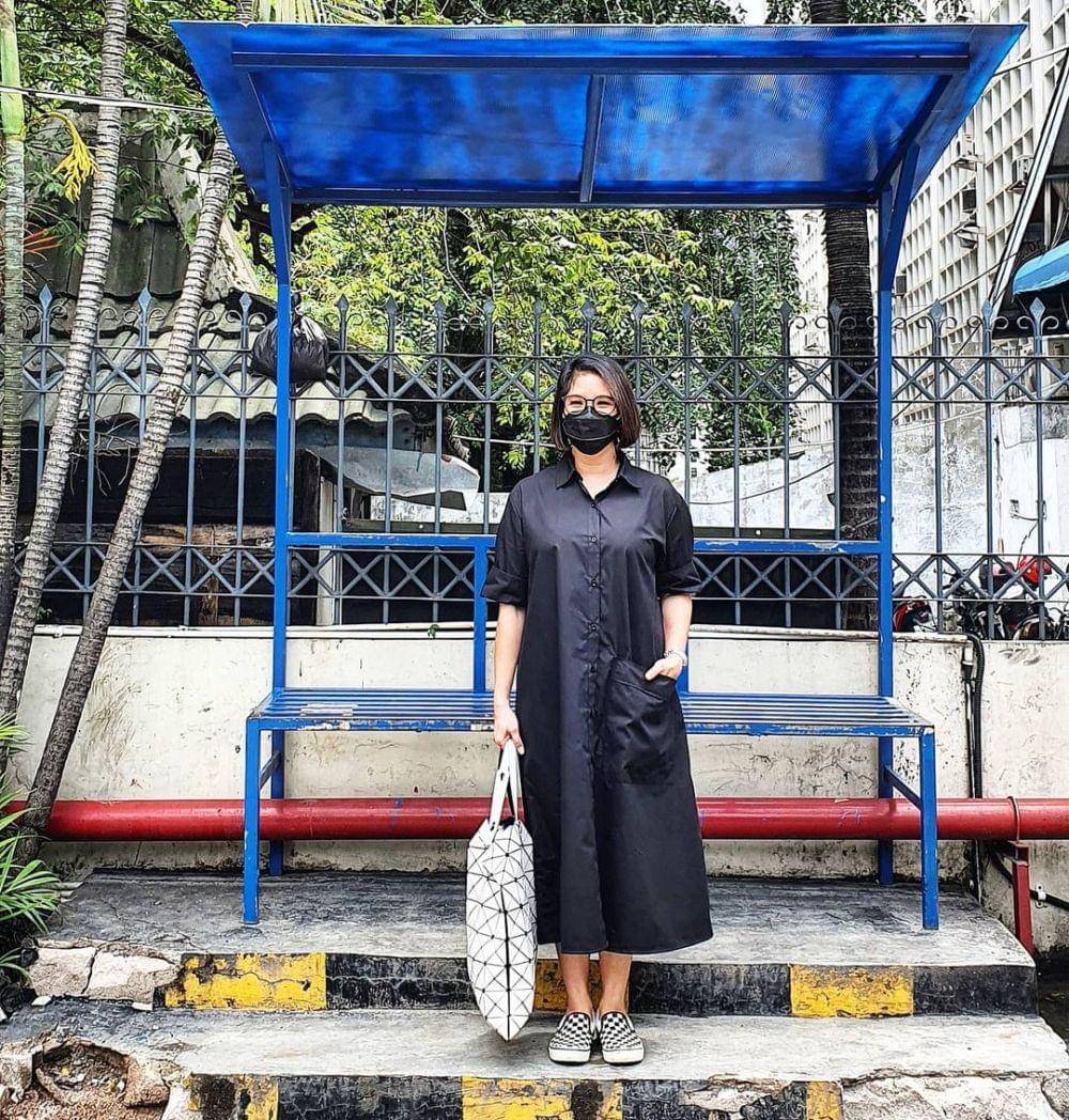 OOTD dress ala Novita Angie (instagram.com/novitaangie)
