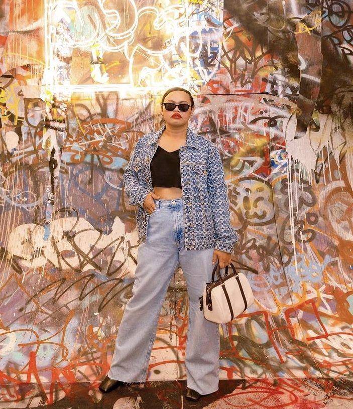 Wanda Hara di NYFW 2022 (instagram.com/wanda_haraa)