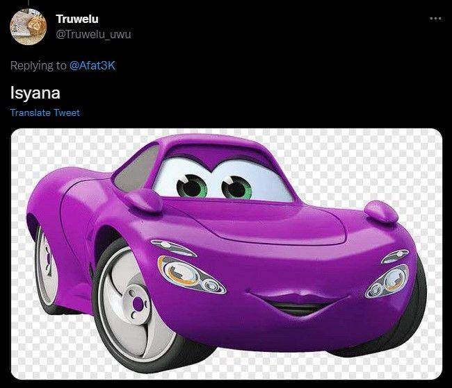 Cars mirip artis Indonesia (twitter.com/truwelu_uwu)