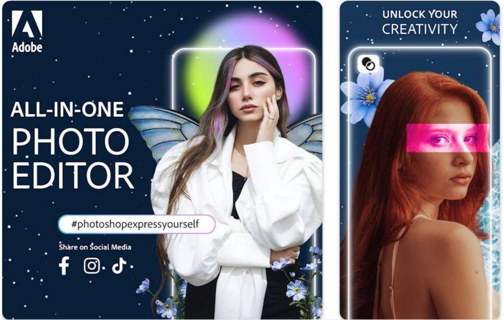 Photoshop Express (dok. Playstore)