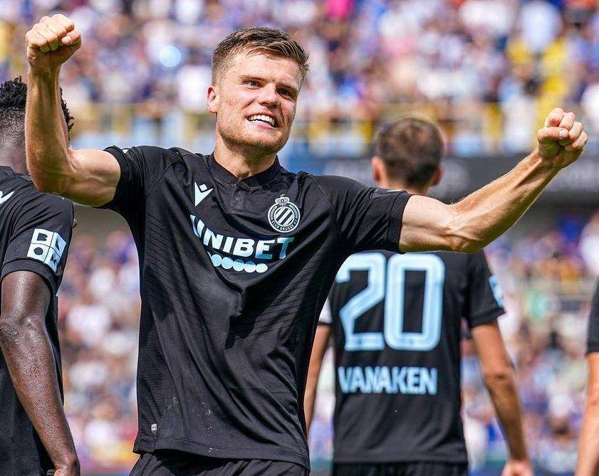 Bjorn Meijer ketika memperkuat Club Brugge. (instagram.com/bjornmeijer._)