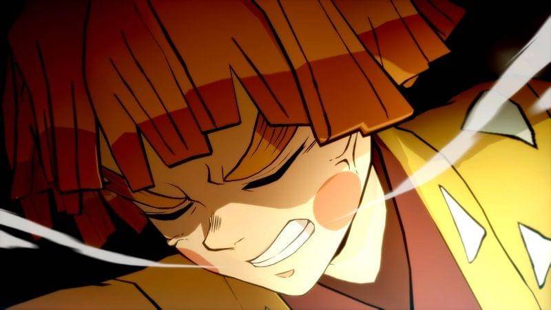 Zenitsu di The Hinokami Chronicles. (Dok. CyberConnect2, SEGA/Demon Slayer -Kimetsu no Yaiba- The Hinokami Chronicles)