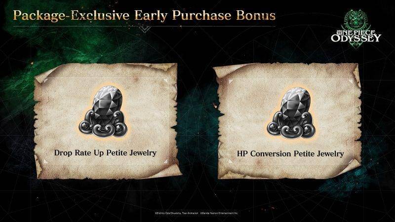 Early purchase bonus One Piece Odyssey. (Dok. Bandai Namco/One Piece Odyssey)