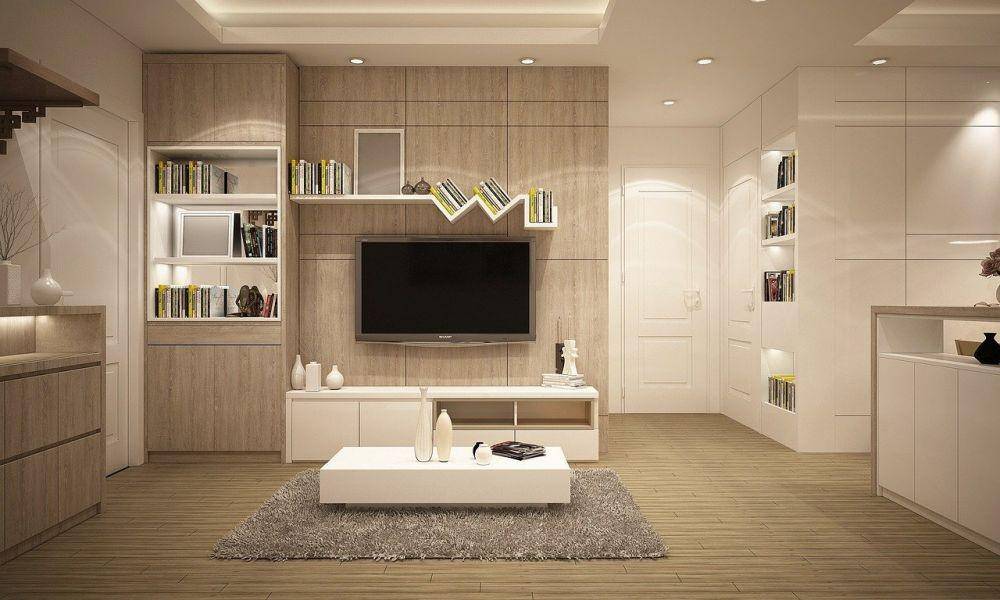 Ruangan Modern Minimalis dengan Karpet (pixabay.com/newhouse)