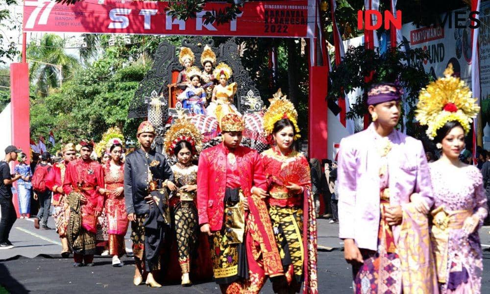 Karnaval Agustusan di Banyuwangi. (IDN Times/ Agung Sedana)