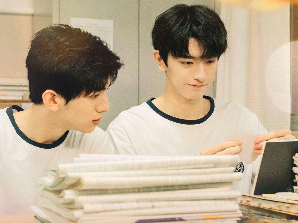 Xu Youshu dan Jiang Wu di film One Week Friends (weibo.com/电影一周的朋友)