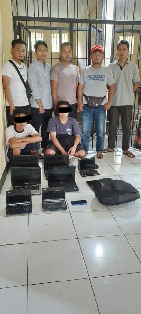 Beraksi di Gili Trawangan, Pencuri Laptop dan Penadah Ditangkap Polisi