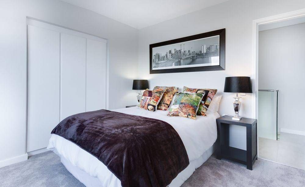 Ruangan Modern Minimalis dengan Karpet (pexels.com/Jean van der Meulen)