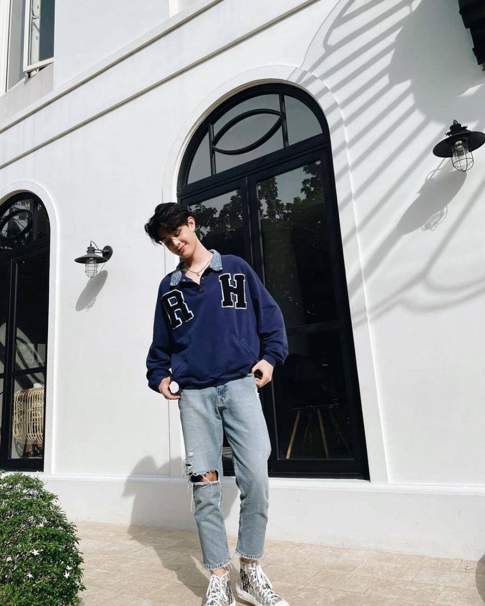 referensi outfit ala Gabriel Prince (instagram.com/phrrince)