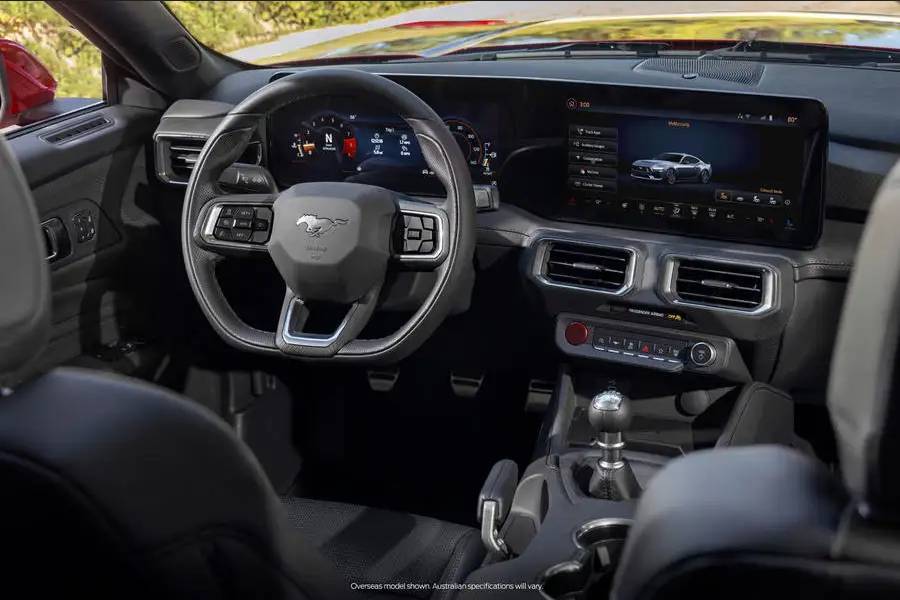 Interior Ford Mustang 2023 (Autocar.co.uk)