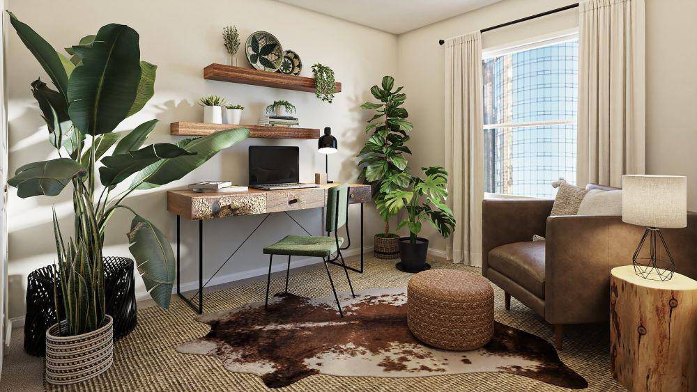 Ruangan Modern Minimalis dengan Karpet (unsplash.com/Spacejoy)