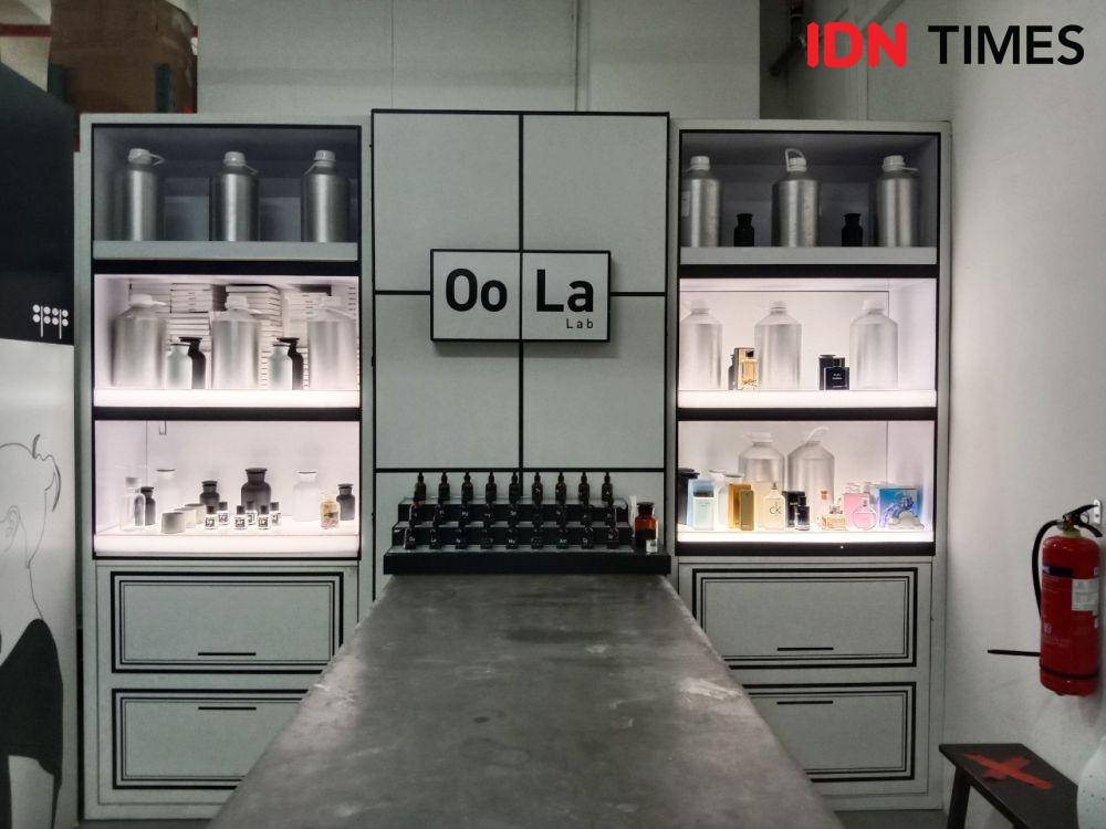 Dekorasi Oo La Lab Singapore (9/9/2022). (IDN Times/Febriyanti Revitasari)