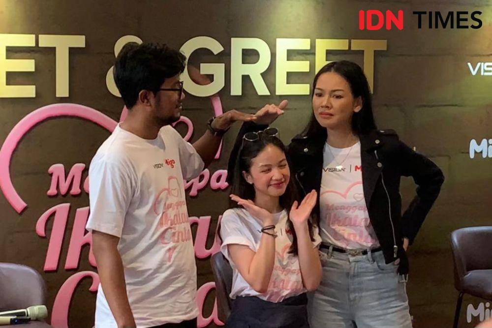 meet and greet pemeran serial Mengejar Ikatan Cinta (dok. IDN Times/Rafifa Shabira)