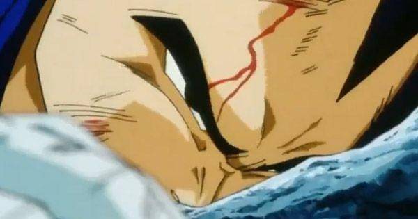 Vegeta yang masih kena mental setelah melihat eksistensi Broly ( Dok. Toei Animation / Dragon Ball Z )