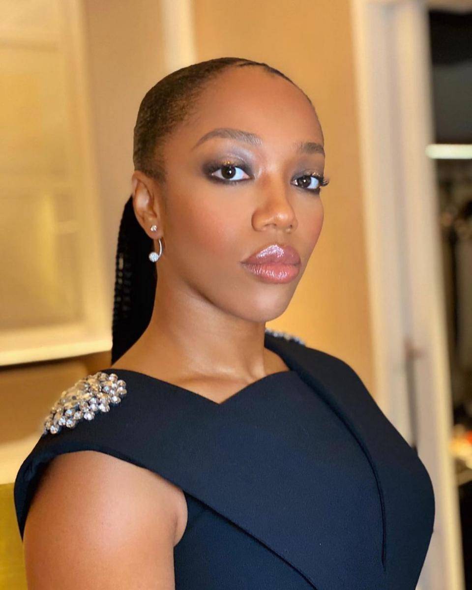 Naomi Ackie (instagram.com/kennethsohmakeup)