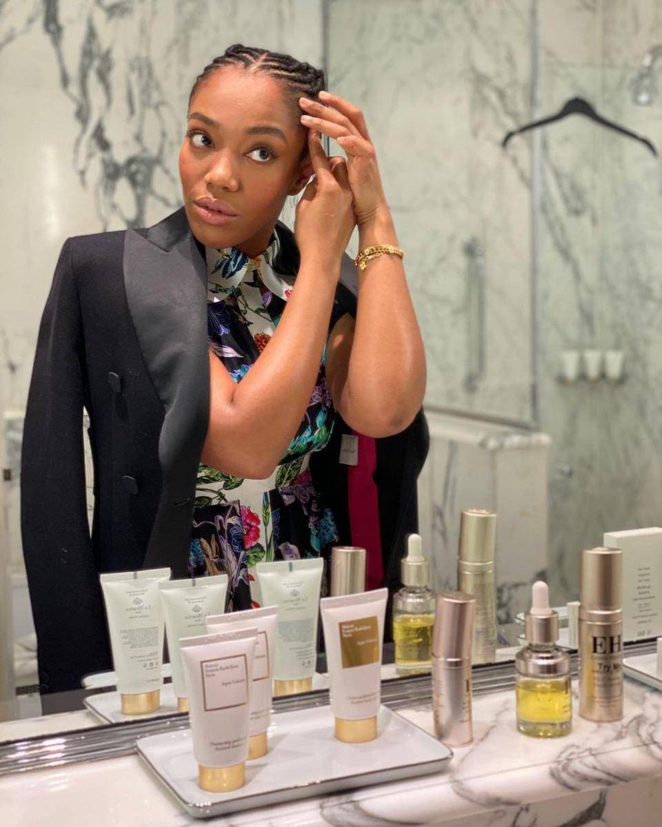 Naomi Ackie (instagram.com/kennethsohmakeup)