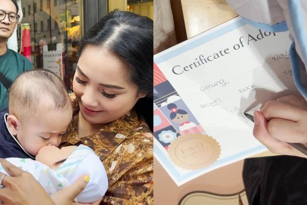 momen Gigi beli boneka bayi di Amerika (youtube.com/RANS Entertainment)