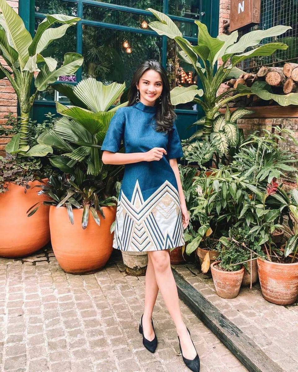 OOTD Dress ala Anggaraini (instagram.com/sabrinaanggraini)