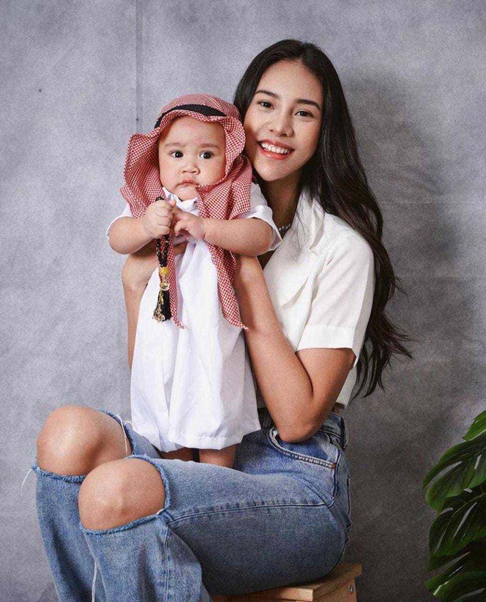 seleb dan Rayyanza (instagram.com/anyageraldine)