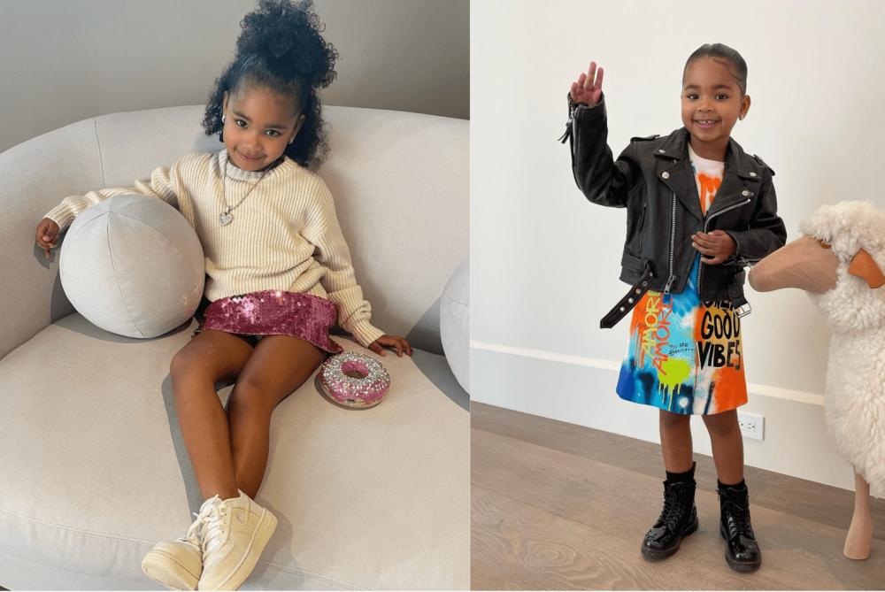 10 Ide Outfit ala True Thompson, Putri Khloe Kardashian yang Modis!