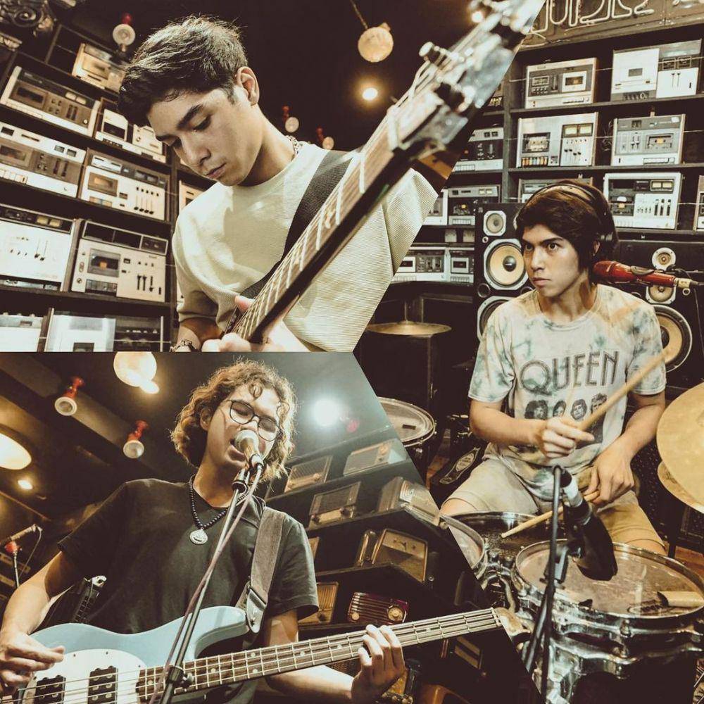 Al Ghazali, El Rumi, dan Dul Jaelani (Beril Photo via instagram.com/duljaelani)