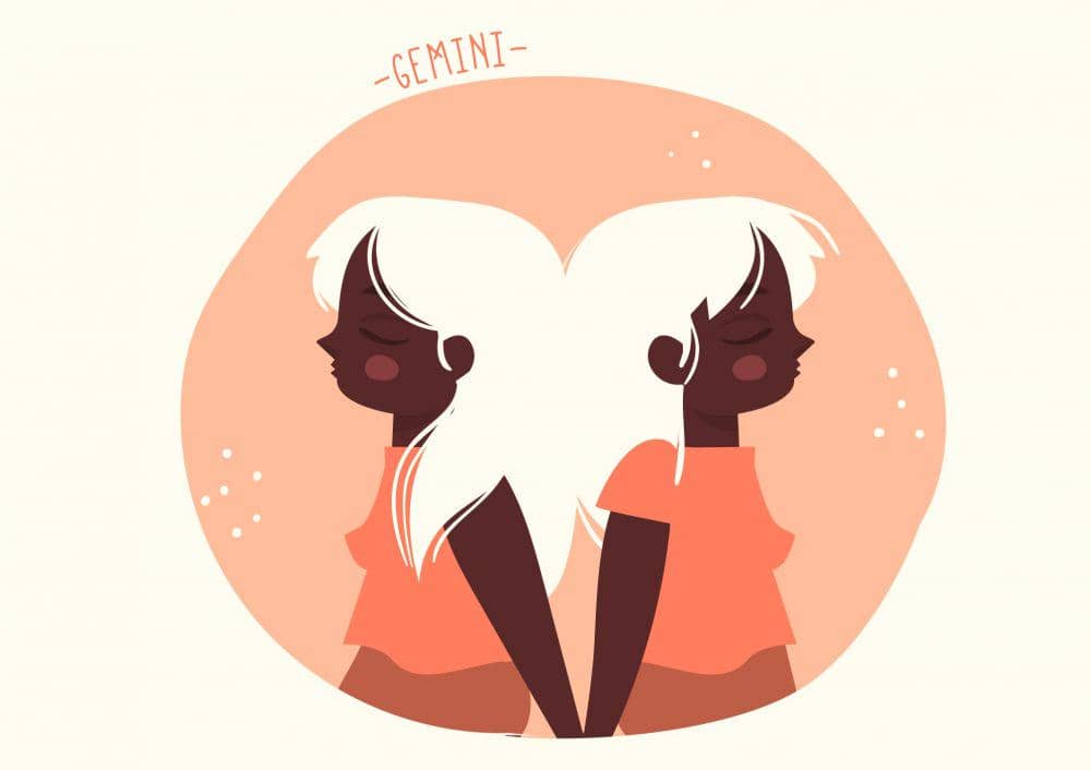 ilustrasi karakter zodiak gemini (freepik.com/pikisuperstar)