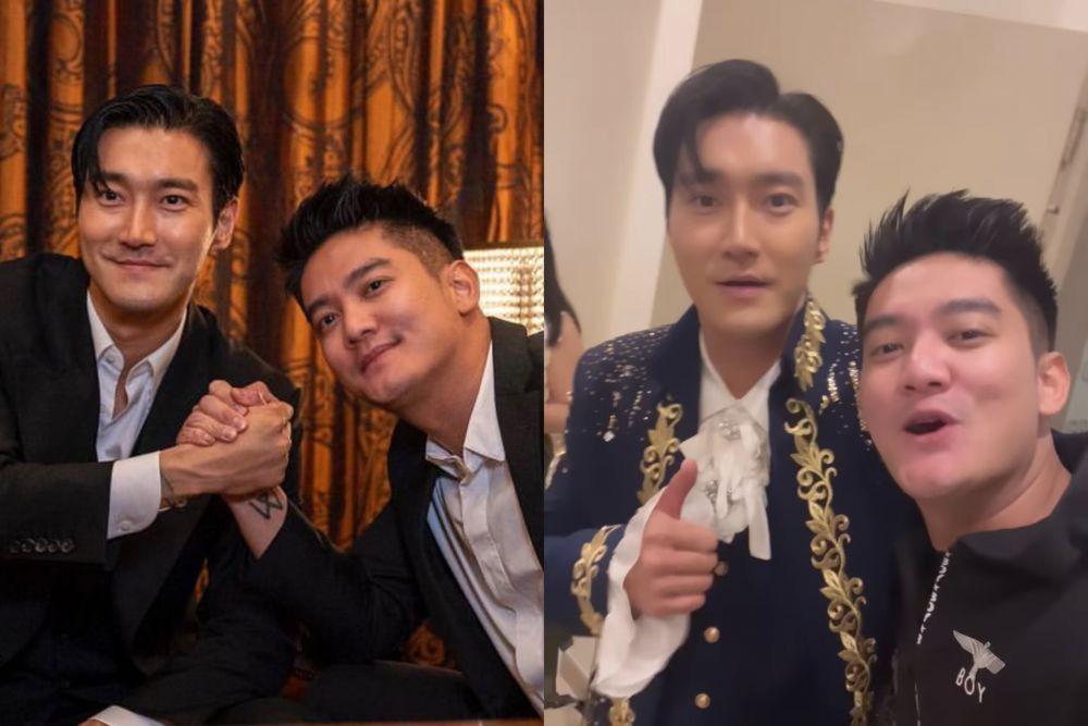 potret Boy William dan Siwon Super Junior (instagram.com/boywilliam17)