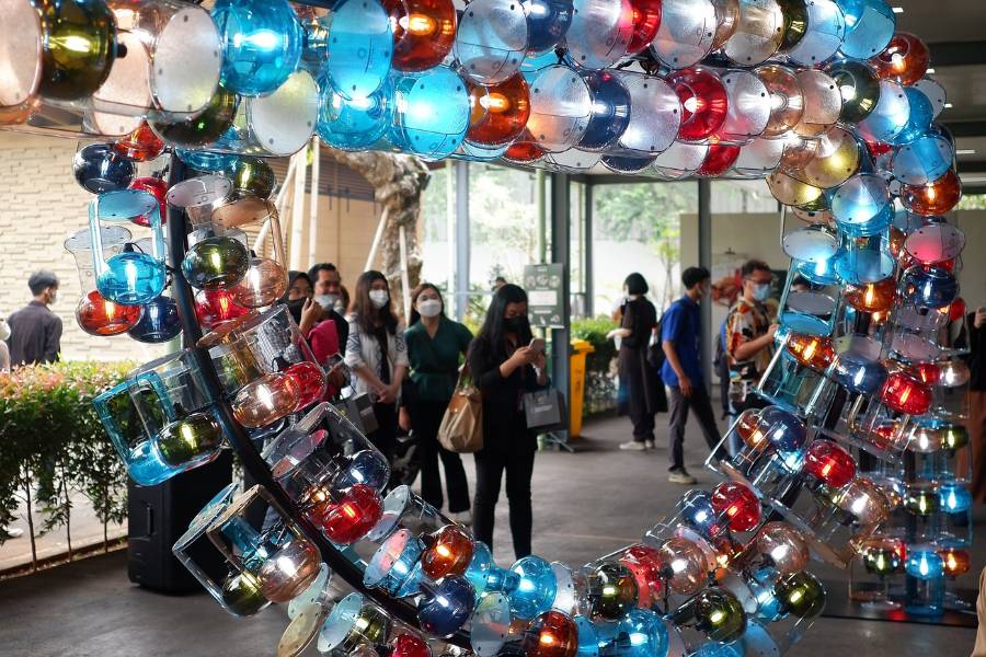 Launch pameran seni Manawa dan Harish Azka (dok. Manawa Living)