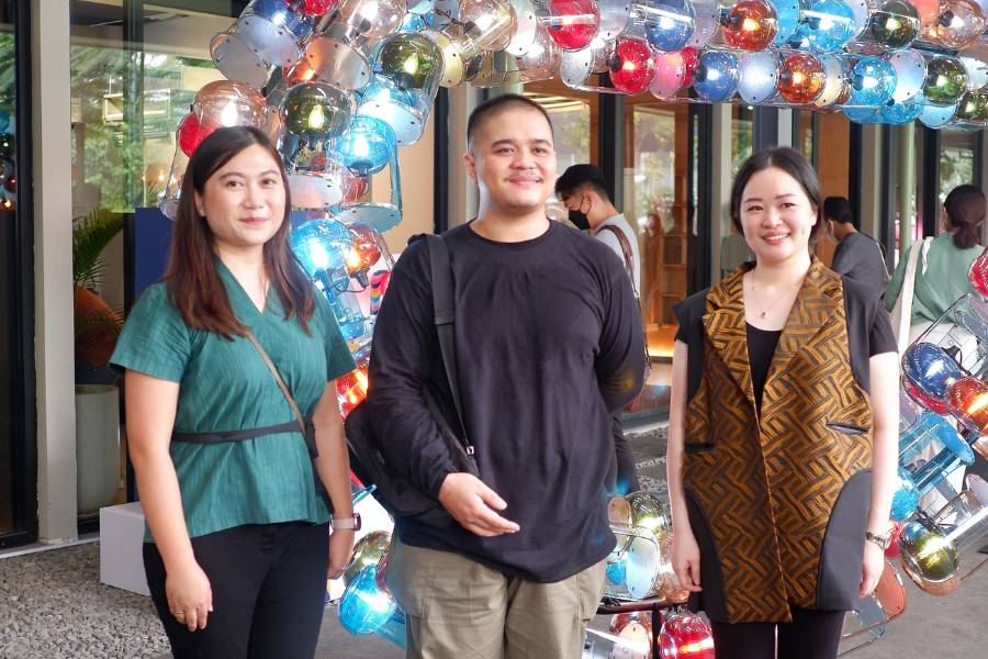 Launch pameran seni Manawa dan Harish Azka (dok. Manawa Living)