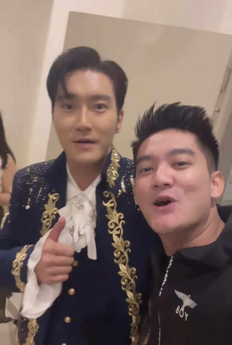 momen Boy William nonton konser Super Junior (instagram.com/boywilliam17)
