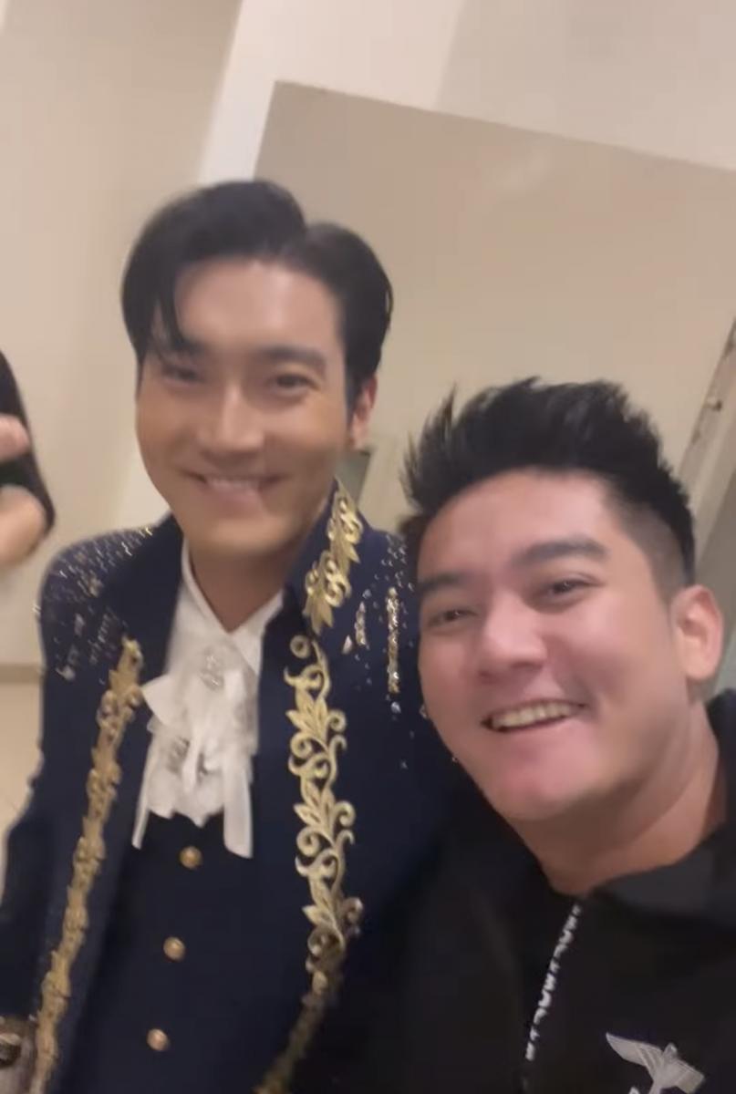 momen Boy William nonton konser Super Junior (instagram.com/boywilliam17)