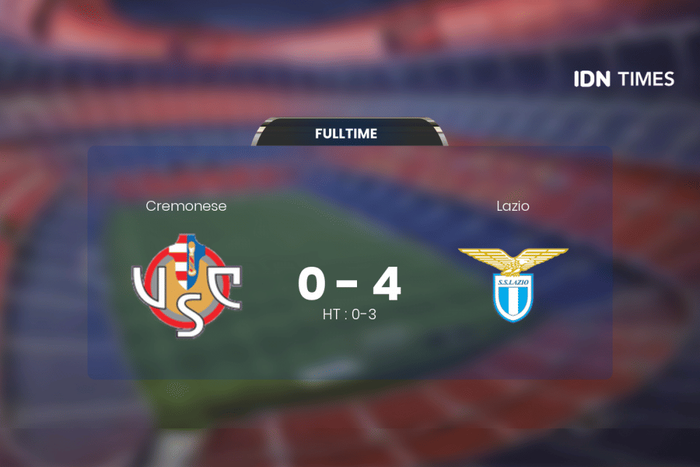 Lazio Permalukan Cremonese di Kandangnya