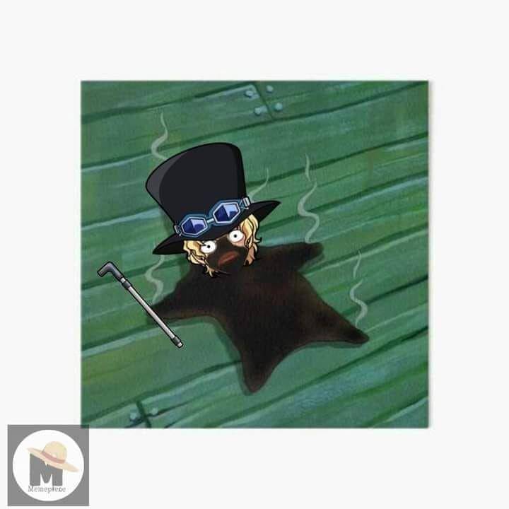 Sabo setelah ditembaki Im-sama (Dok. facebook.com/Deny Jr.)