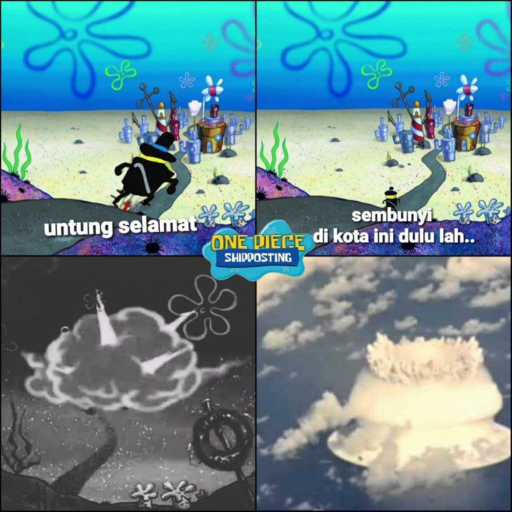 Momen terakhir Sabo sebelum diserang Im-sama (Dok. facebook.com/Yin Sodaranya Yan)