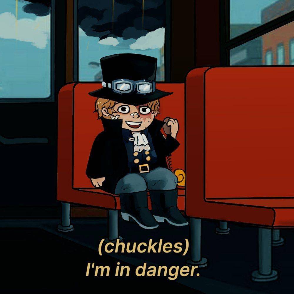 Reaksi Sabo saat dirinya tahu akan menyusul Ace ( Dok. twitter.com/@reahasuu)