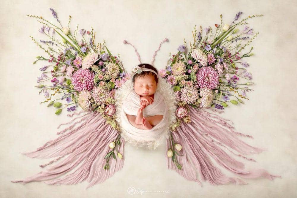 pemotretan newborn baby Mika (Instagram.com/yorafebrina)