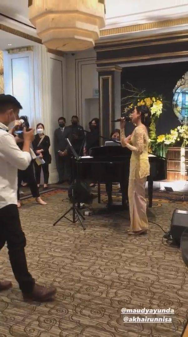 pernikahan Amanda Khairunnisa adik Maudy Ayunda (instagram.com/bennusorumba)