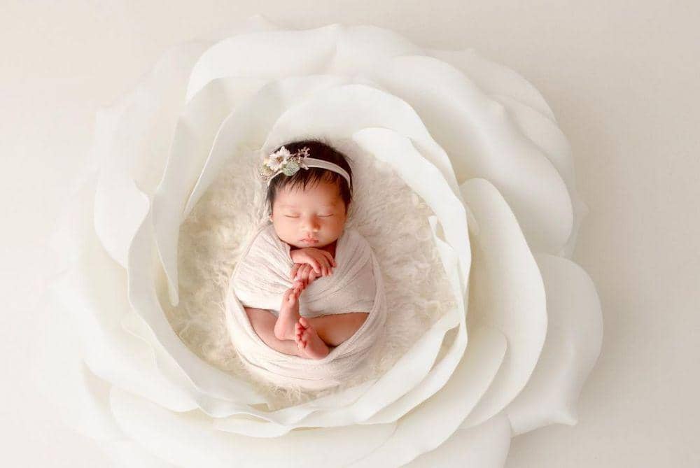 pemotretan newborn baby Mika (Instagram.com/nonawilly16)