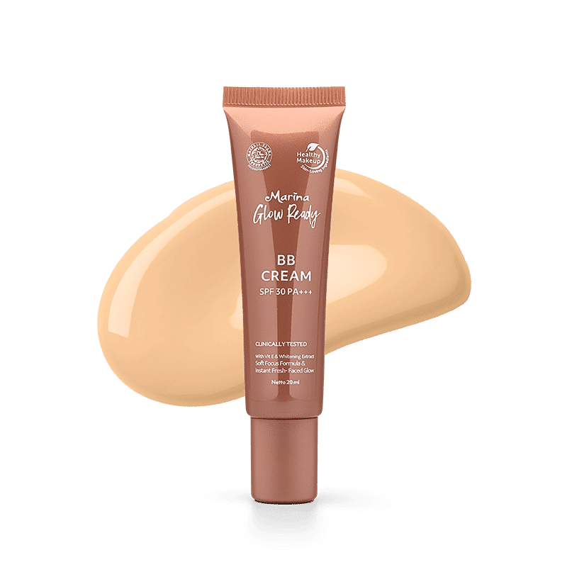 Marina Glow Ready BB Cream SPF 30 PA+++ (sahabatmarina.com)