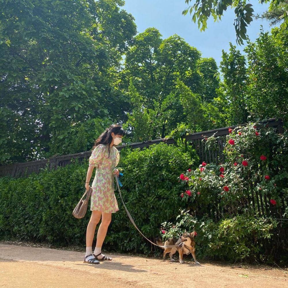 OOTD colorful ala Yoon Seung Ah (instagram.com/doflwl)